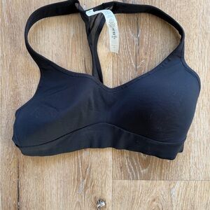 Lululemon Women's Black Halter sports bra